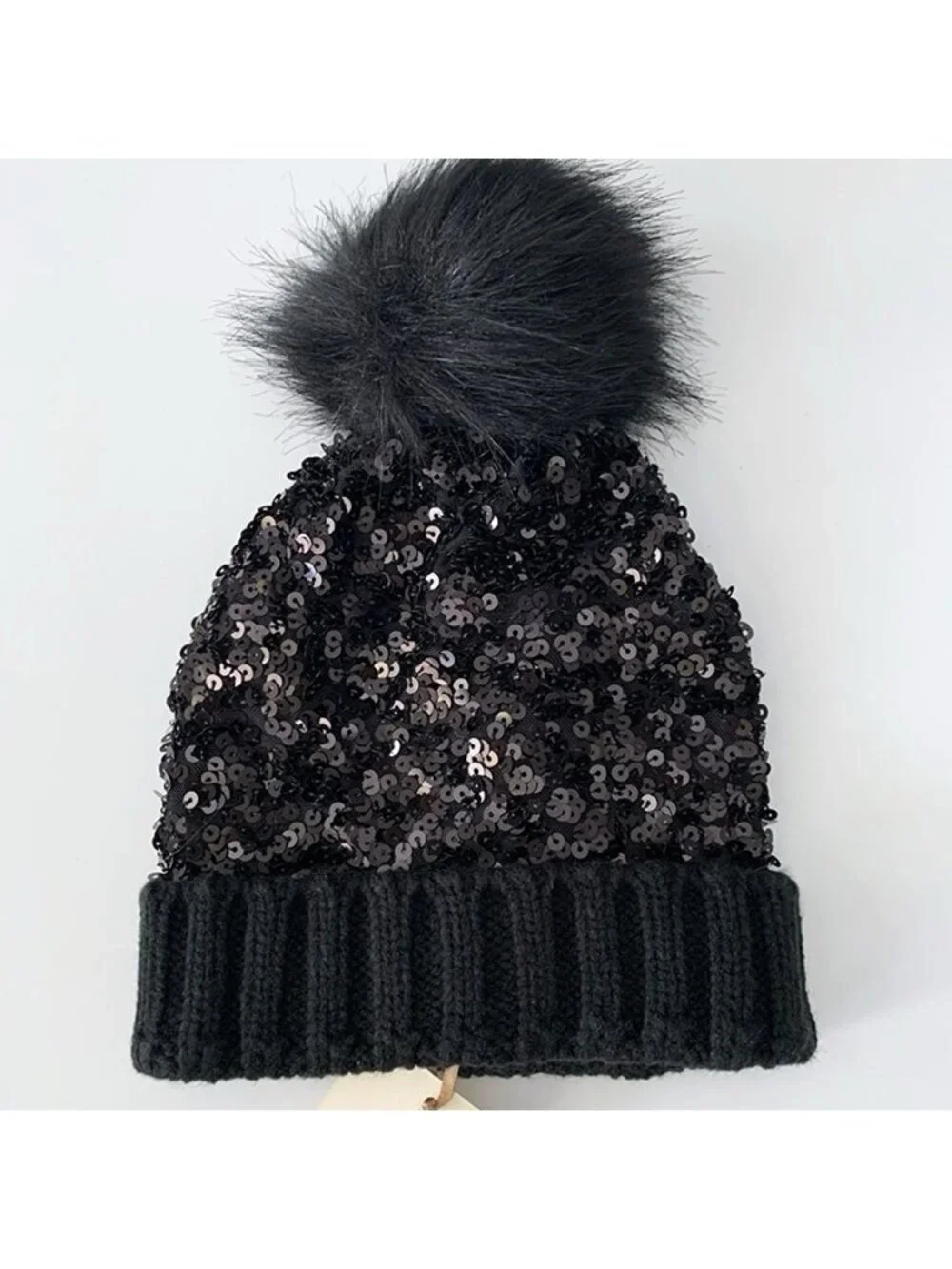 NWT Joyfolie Girl sequins winter hat fits 5 years